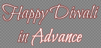 Happy Diwali In Advance PNG Photo Happy Diwali In Advance PNG Photo