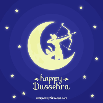 Happy dussehra background Happy dussehra background