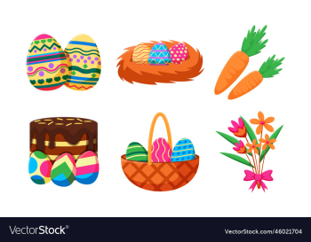 happy easter design element