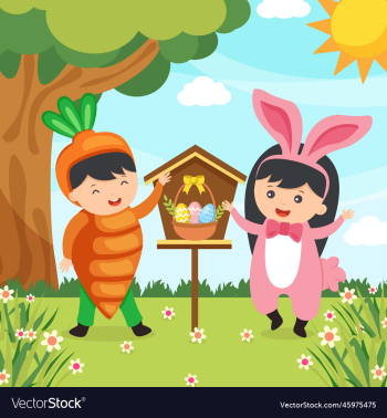 happy easter greeting card