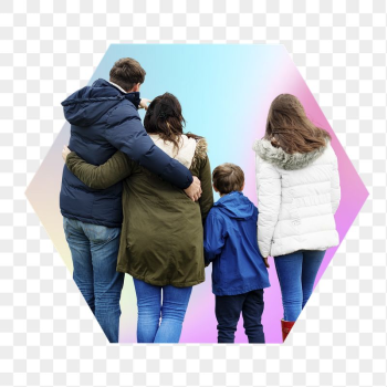 Happy family png on transparent | Free PNG - rawpixel