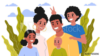 Happy family portrait Happy family portrait