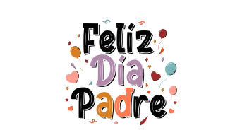 Happy Father's Day Spanish Typography Card Happy Father's Day Spanish Typography Card