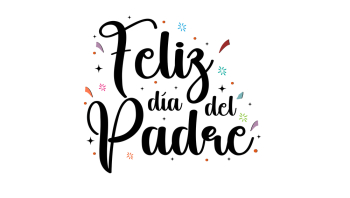 Happy Father's Day Typography Card in Spanish Happy Father's Day Typography Card in Spanish