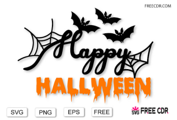 Happy Halloween Clipart - Bats Halloween Design Free Download - freecdr.com Happy Halloween Clipart - Bats Halloween Design Free Download - freecdr.com