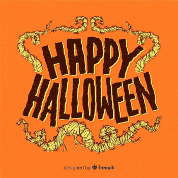 Happy halloween lettering Happy halloween lettering