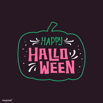 Happy Halloween on a pumpkin vector | Free stock vector - 497016 Happy Halloween on a pumpkin vector | Free stock vector - 497016