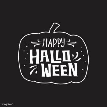 Happy Halloween on a pumpkin vector | Free stock vector - 497017 Happy Halloween on a pumpkin vector | Free stock vector - 497017