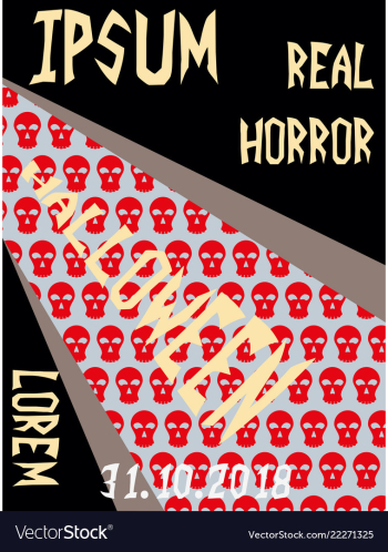 Happy halloween poster vector image Happy halloween poster vector image
