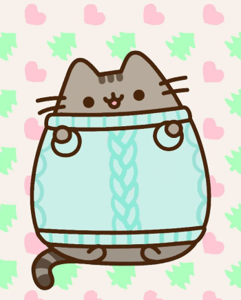Happy Holidays | Christmas | Pusheen, Pusheen cat, Cute kawaii ...