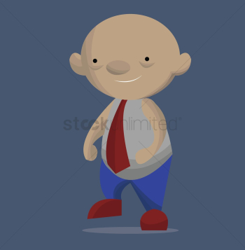 Happy man flexing his muscles Happy man flexing his muscles