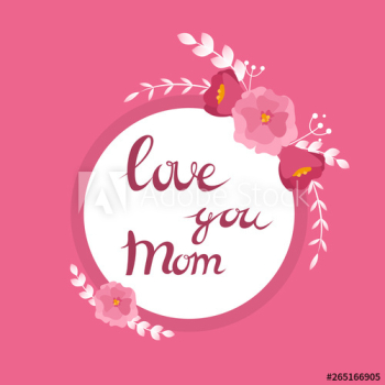 Happy mother day greeting card Happy mother day greeting card