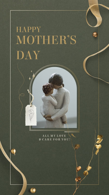 Happy mother's day template, green | Free Vector Template - rawpixel Happy mother's day template, green | Free Vector Template - rawpixel