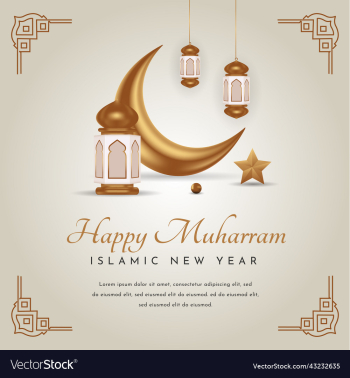 happy muharram islamic festival social media banne