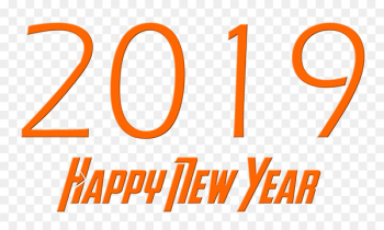 Happy New Year 2019 Gold.png - 2019 New Year Happy New Year 2019 Gold.png - 2019 New Year