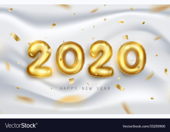 happy new year 2020 background design