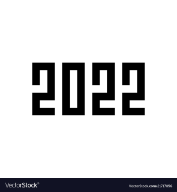 Happy new year 2022 pixel art style vector image Happy new year 2022 pixel art style vector image