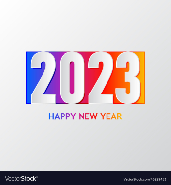 happy new year 2023 calligraphy