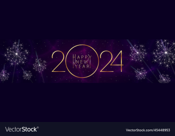 happy new year 2024 festive banner