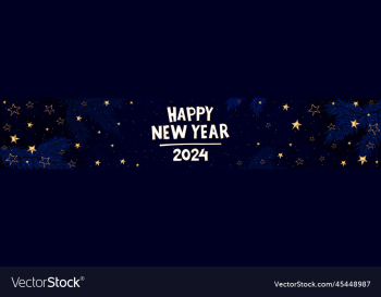 happy new year 2024 festive banner