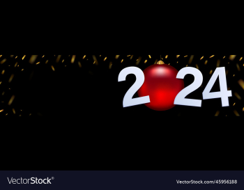 happy new year 2024 silver numbers