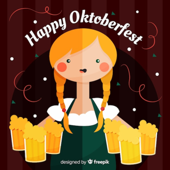 Happy oktoberfest background Happy oktoberfest background