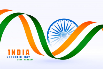 Happy republic day of india concept background Free Vector Happy republic day of india concept background Free Vector