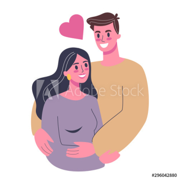Happy romantic couple portrait Happy romantic couple portrait
