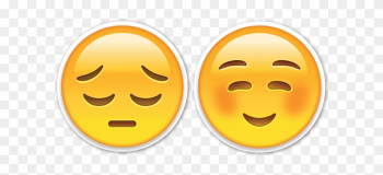 Happy Sad Face Png Download - Happy And Sad Emoji