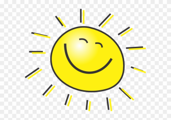 Happy - Sun - Clipart - Black - And - White - Cartoon Sun Happy - Sun - Clipart - Black - And - White - Cartoon Sun
