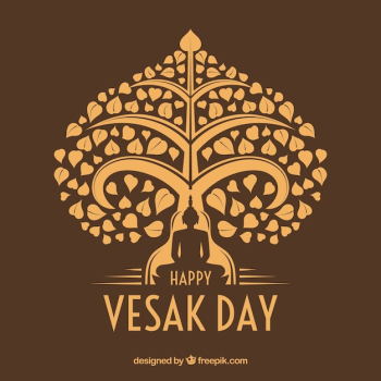 Happy vesak day background Happy vesak day background