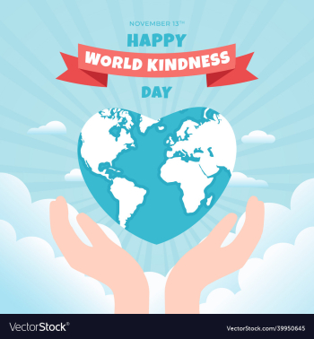 happy world kindness day november 13th banner