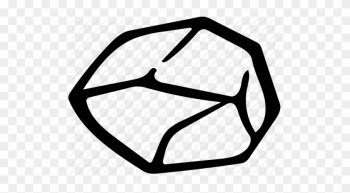 Hard Rock Clipart Boulder - Stone Png Icon