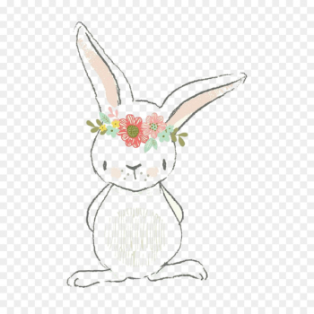 Hare, Watercolor Painting, European Rabbit, Rabbit, Cartoon PNG