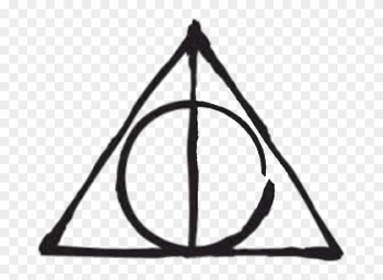 Harry Potter Harrypotter Deathlyhallows Deathly Hallows - Deathly Hallows Symbol Transparent