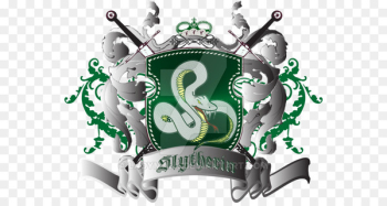 Harry Potter Slytherin House Hogwarts Gryffindor Salazar Slytherin - Illustration painted flag 