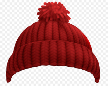 Hat Cap Winter Beanie Clip art - knitted hat 