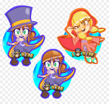 Hat In Time- By Level2select - Mustache Girl Hat In Time Hat In Time- By Level2select - Mustache Girl Hat In Time