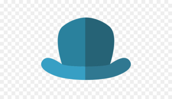 Hat, Top Hat, Flat Hat, Blue, Turquoise PNG Hat, Top Hat, Flat Hat, Blue, Turquoise PNG