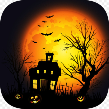 Haunted house Desktop Wallpaper Clip art - halloween haunted house 