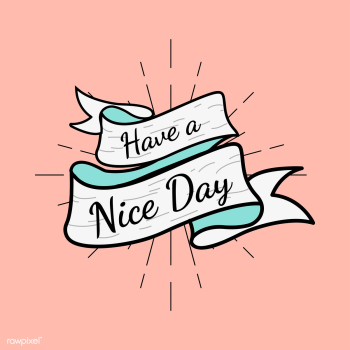 Have a nice day text in a badge | Free stock vector - 575055 Have a nice day text in a badge | Free stock vector - 575055