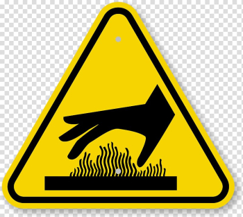 Hazard symbol Burn Warning sign, Hazard Sign transparent background PNG clipart Hazard symbol Burn Warning sign, Hazard Sign transparent background PNG clipart