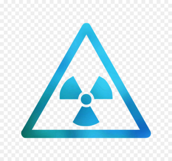 Hazard symbol Ionizing radiation Warning sign - Hazard symbol Ionizing radiation Warning sign -