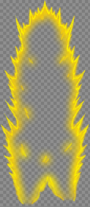 HD Aura Sayajin Png - Super Saiyan Effect Png Transparent PNG ...