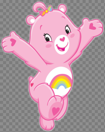 HD Care Bears - Care Bears Cheer Bear Transparent PNG Image ...