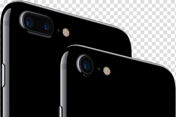 HD Iphone7 - Iphone 7 Glossy Black Transparent PNG Image Download ...