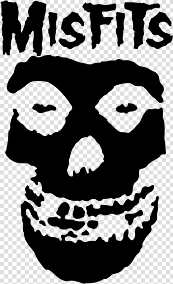 HD Misfits Logo Png - Misfits Skull Black , Free Unlimited ...