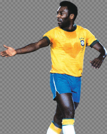 HD Pelé Render - Top 10 Brazilian Players Transparent PNG Image ...