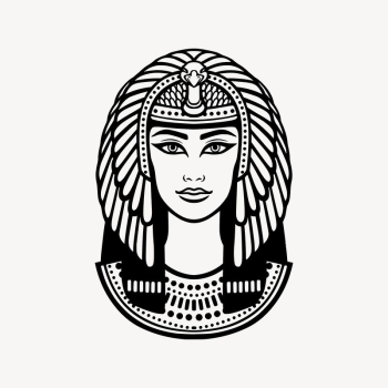 Head of Cleopatra clipart, drawing | Free Vector Illustration - rawpixel Head of Cleopatra clipart, drawing | Free Vector Illustration - rawpixel