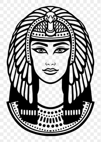 Head of Cleopatra png sticker | Free PNG - rawpixel Head of Cleopatra png sticker | Free PNG - rawpixel